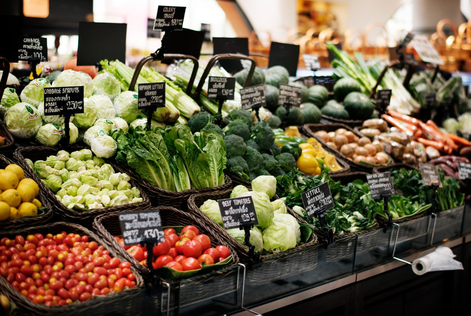 Fresh groceries delivered to your gate
